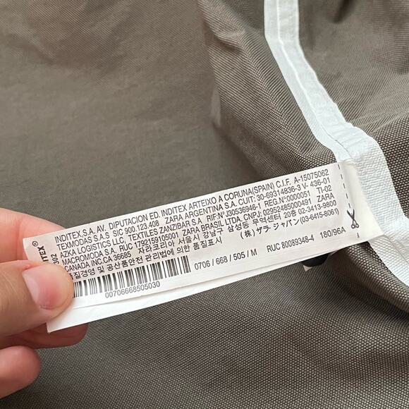 Zara Button Down Trench Coat - Picture 7 of 7